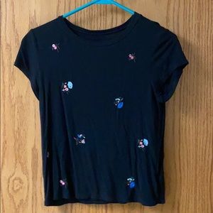 American Eagle Soft and Sexy Black Tee